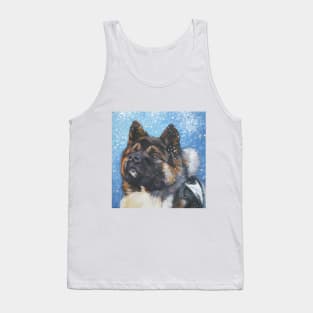 Akita Fine Art Painting Tank Top